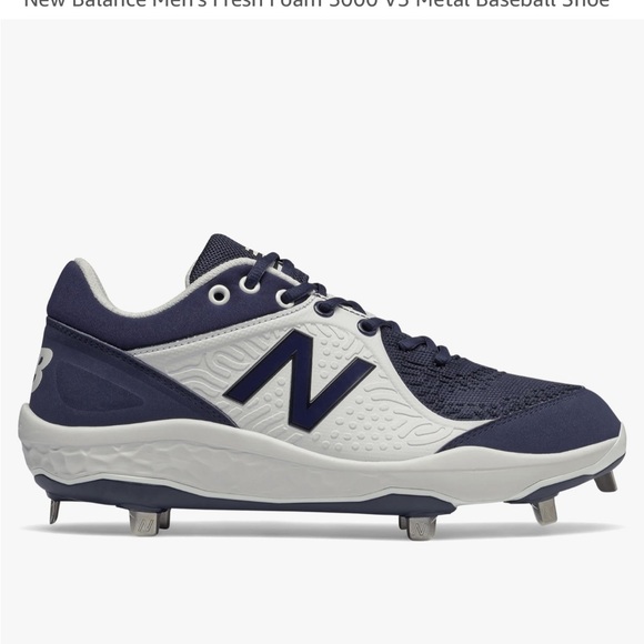 New Balance Men's Fresh Foam 3000 V5 Metal Baseball Shoe - Picture 2 of 5